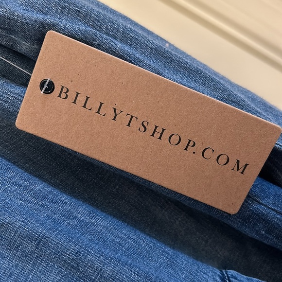 NWT Billy T rose denim jacket/blazer, size XL - Picture 6 of 10